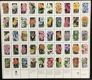 2647-2696  Wildflowers of America  29 cent   MNH Sheet of 50  1992 $14.50 fv