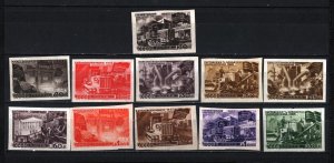 RUSSIA/USSR 1947 SET OF 11 STAMPS IMPERF. MNH