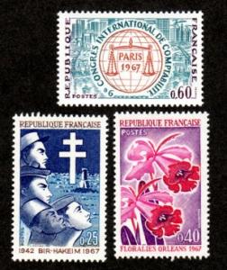 France # 1192-1194 Mint!