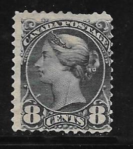 Canada 44a: 8c Queen Victoria, unused, NG, AVG