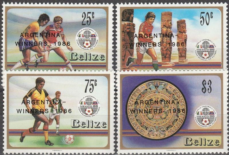 Belize #828-31   MNH CV $10.35