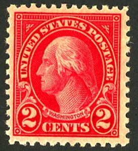 U.S. #554 MINT OG LH