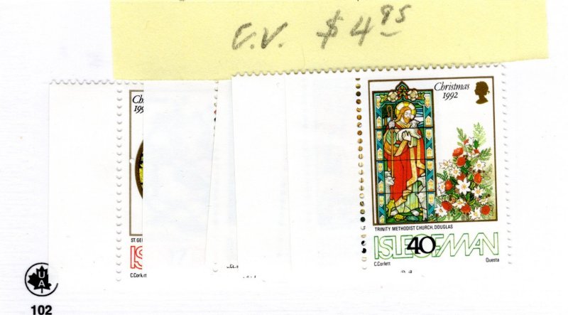 Isle of Man #524-528 MNH - Stamp - CAT VALUE $4.95
