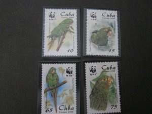 Cuba 1998 Sc 3961-4 Bird set MNH