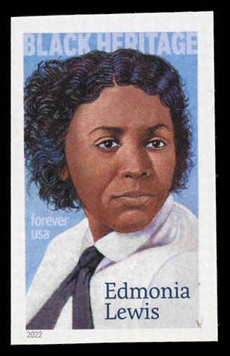 USA 5663a Mint (NH) Edmonia Lewis IMPERF Forever Stamp