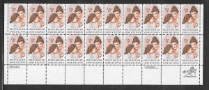 #1824 MNH Plate Block Block of 20