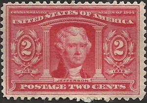 # 324 Mint FAULT Carmine Thomas Jefferson