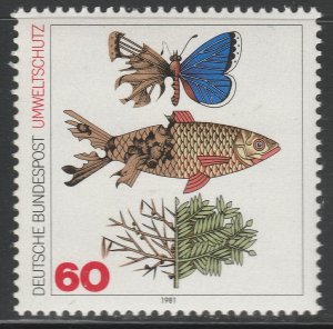 West Germany 1981 60pf MNH** Federal Republic of Germany FRG A25P1F16895-