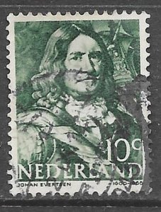 Netherlands 253: 10c Admiral Johan Evertsen, used, F-VF