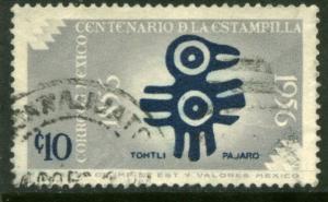 MEXICO 892, 10c Centenary of 1st postage stamps. Used (1084)