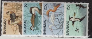 BAHAMAS Sc 492-5 NH issue of 1981 - Birds