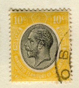 TANGANYIKA;   1927 early GV issue fine used 10c. value