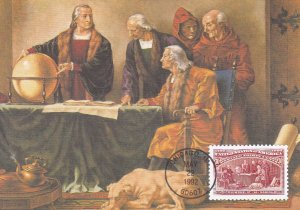 United States 1992 Christopher Columbus Discovery of America (16) Maximum Cards