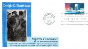 #3862 World War II Memorial Graebner FDC