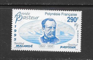 FRENCH POLYNESIA #658 PASTEUR MNH