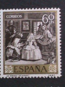 ​SPAIN-1959-SC#893-902  HONORING OF DIEGO DE SILVA VALAZQUEZ MNH VERY FINE