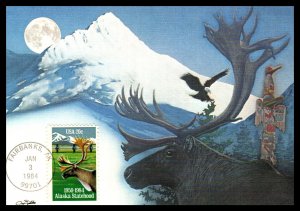 US 2066 Alaska Statehhod Fleetwood U/A FDC Maxi Card