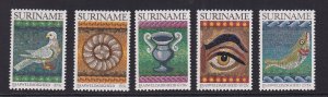 Surinam   #B299-B303  MNH  1983  Easter