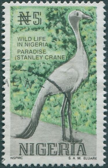 Nigeria 1993 SG653 5n Stanley Crane FU