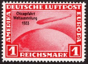 1933, Germany, Graf Zeppelin, MNH, REPRINT, Sc C43