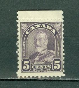 CANADA 1930 GEO V #169a  FLAT PRINTING MARGIN STAMP   MNH...$6.00
