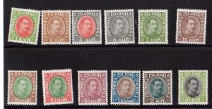 Iceland #176 - #187 VF Mint Set