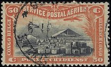 BELGIAN CONGO   #C1 USED (4)