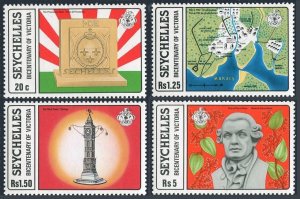 Seychelles 421-424,MNH.Michel 426-429. Founding of Victoria,200th Ann.1978.Views