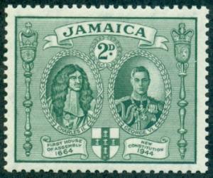 Jamaica #130a  Mint  Scott $14.00   Perf 12 1/2