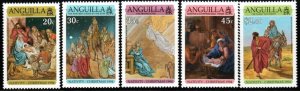 ANGUILLA SG954/8 1994 CHRISTMAS MNH