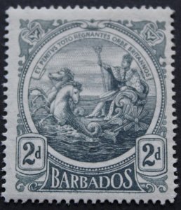 Barbados 1916 Two Pence SG 184 mint