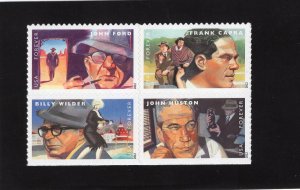 4668-4671 Great Film Directors, MNH blk/4