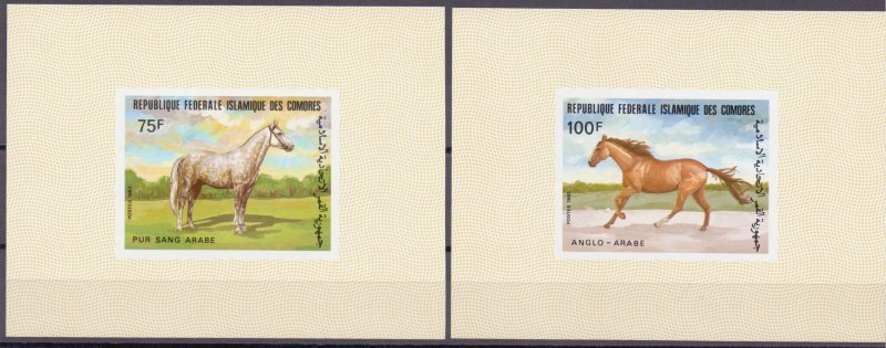 Comoro Islands. 1983. 699-706 8LB. Horses. MNH.