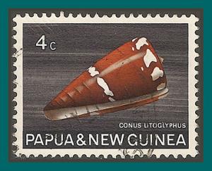 Papua New Guinea 1969 Lithograph Cone, used  267,SG139