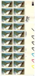 2042 Mint,OG,NH... Plate Block of 20... SCV $10.00