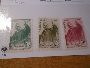 Morocco  #  13-15  MNH