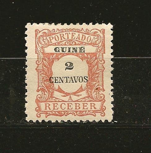 Portuguese Guinea SC#J32 Postage Due Mint Hinged