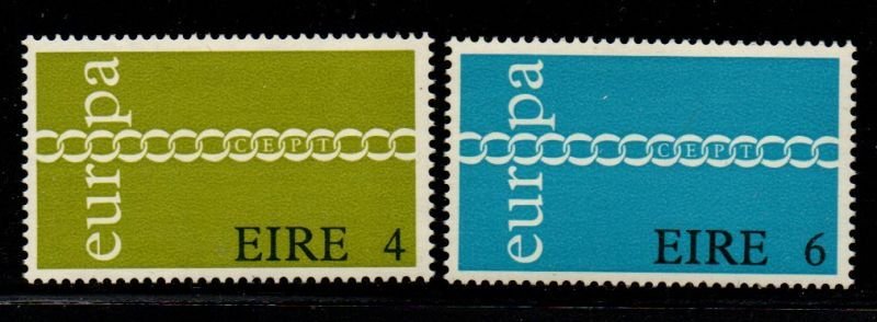 Ireland Sc 305-306 1971  Europa stamp set mint NH