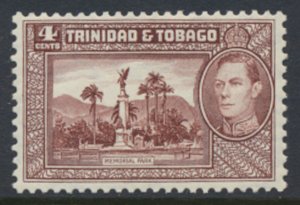 Trinidad & Tobago  SG 249   SC# 53  MVLH  1938   - see scans and details