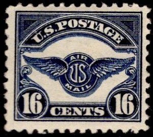 US Stamp #C5 16c Airmail MINT Hinged SCV $60
