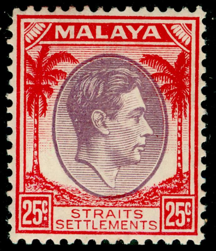 MALAYSIA - Staits Settlements SG286, 25c dull purple & scarlet, M MINT. Cat £48. 