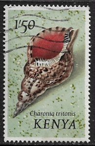 Kenya #46 Used Stamp - Seashell