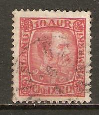 Iceland    #38  used  (1902)  c.v. $1.40