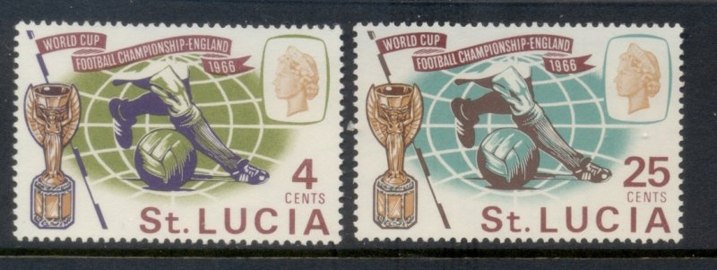 St Lucia 1966 World Cup Soccer MUH