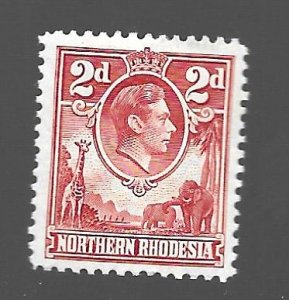 Northern Rhodesia 1938 - M - Scott #31 *