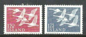 ES-14177  Iceland Scott # 298-99 VF MNH 1956 Northern Countries Issue $12