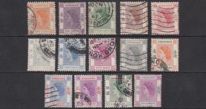 Hong Kong 185-198 Used CV $32.80