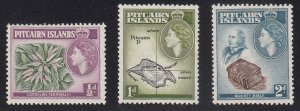 Pitcairn Islands - 1957 - SC 20-22 - MH