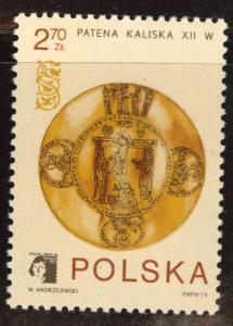 Poland Scott 1984 MNH** 1973 Arms stamp