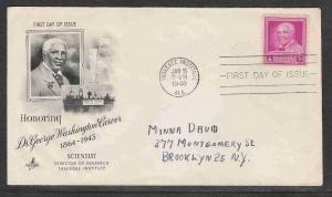 U. S.   # 953   FDC   addressed